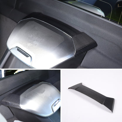 Carbon Rear Speaker Upper Top Panel Trim For Corvette C8 Convertible 2LT 3LT 20+ 1