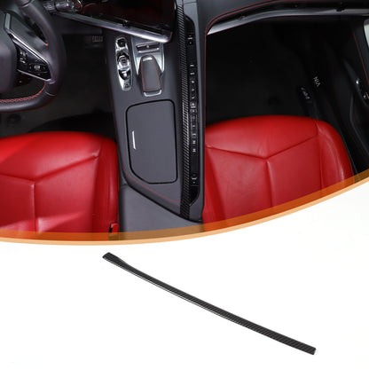 Carbon Fiber ABS Interior Full Decor Cover Trim Kit For Corvette C8 2020-2025 - Styles 51-55 44