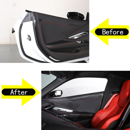 Real Dry Carbon Fiber Full Interior Center Set Trim Kit For Corvette C8 20-25 US - Styles 51-55 50