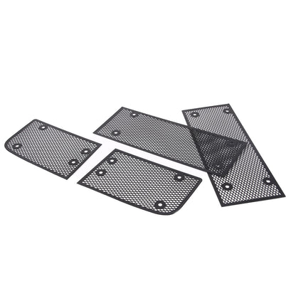 Front Grille Guard Side Vent Intake Mesh Grille Insert For Corvette C6 05-13 15