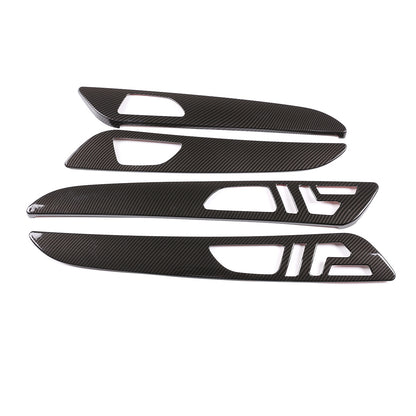 Carbon Fiber ABS Dashboard Door Panel Trim Strip for Benz GLE GLS 2016-19 7