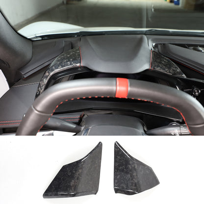 Forged Real Carbon Fiber Full Interior Set Cover Trim Kit For Corvette C8 20-25 - Variants 11-15 30
