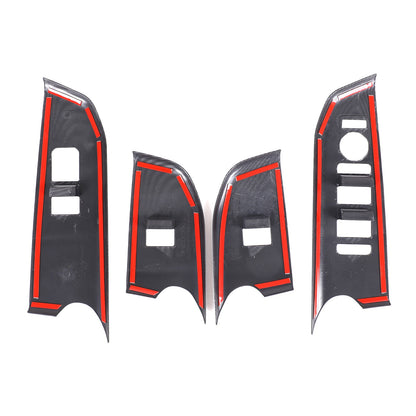 ABS Carbon fiber Interior Cover Trim Decor Accessories For Kia K4 2025+ 37