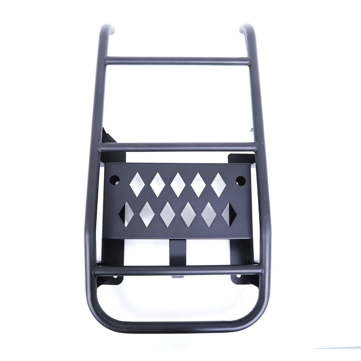 Black Carbon Steel Rear Trunk Middle Tail Ladder For Toyota FJ Cruiser 2007-2021 6