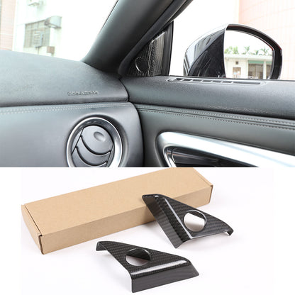 REAL Carbon Fiber Interior Exterior Trim Cover Set Kit For Nissan GTR R35 08-16 8