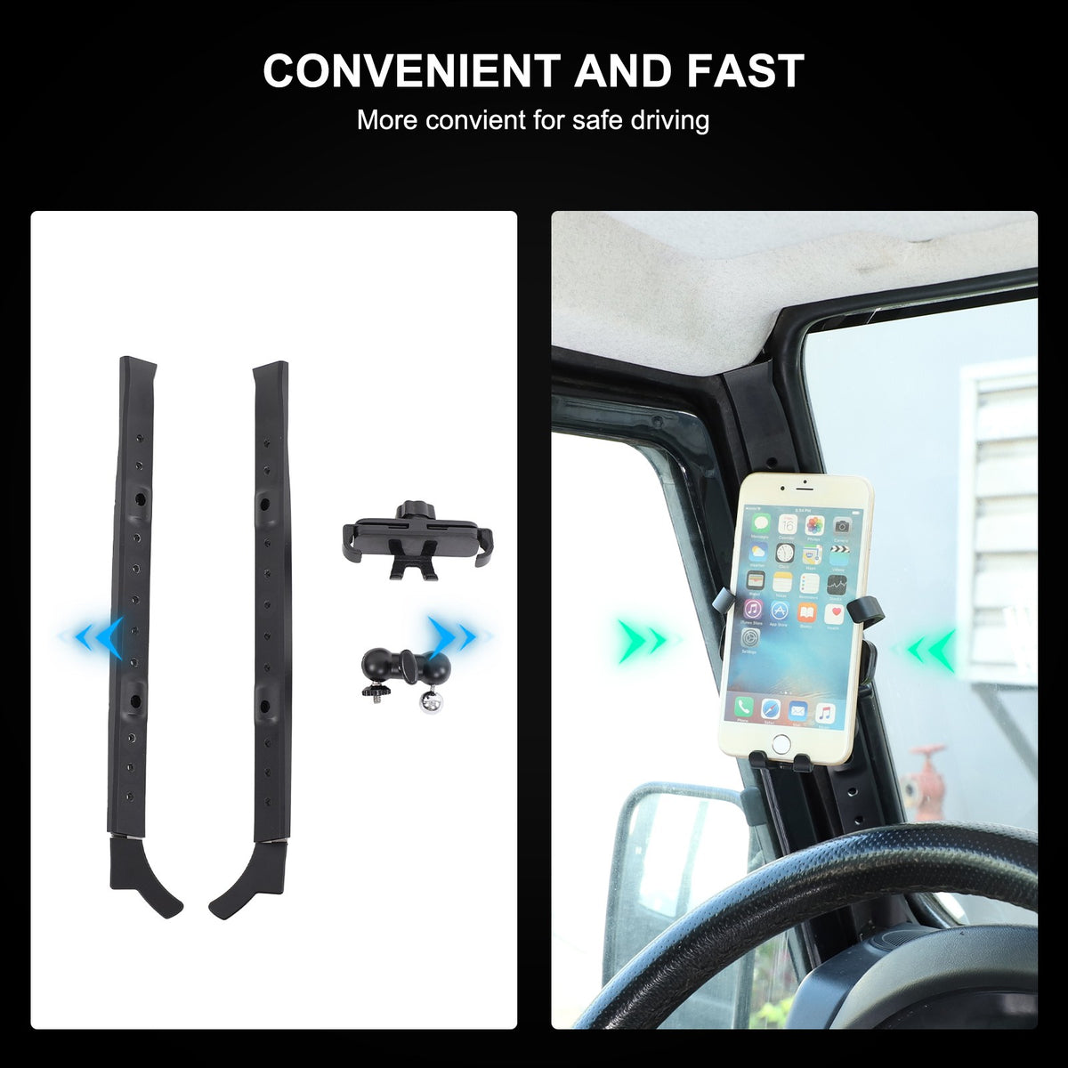 A-Pillar Mount Mount Bracket Clip For Land Rover Defender L316 2004-2018 20