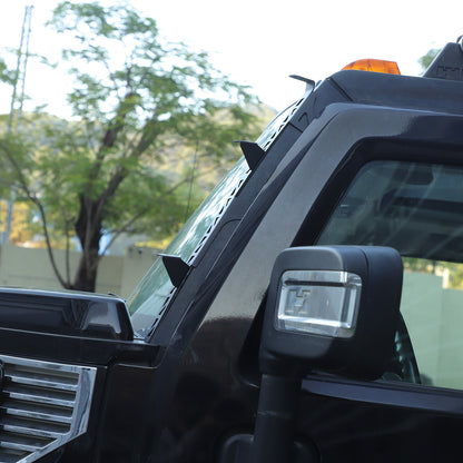 Carbon Steel A-Pillar LED Light Bar Mount Bracket For Hummer H2 2003-2009 21