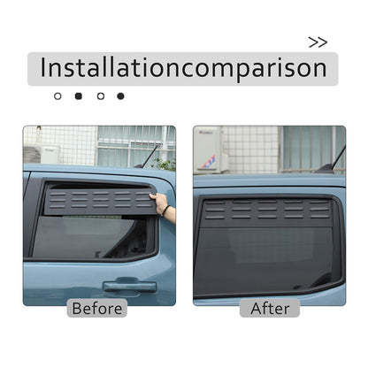 Wagon 2nd Row Door Window Vents Screens For Ford Maverick 2022-2024 US 14