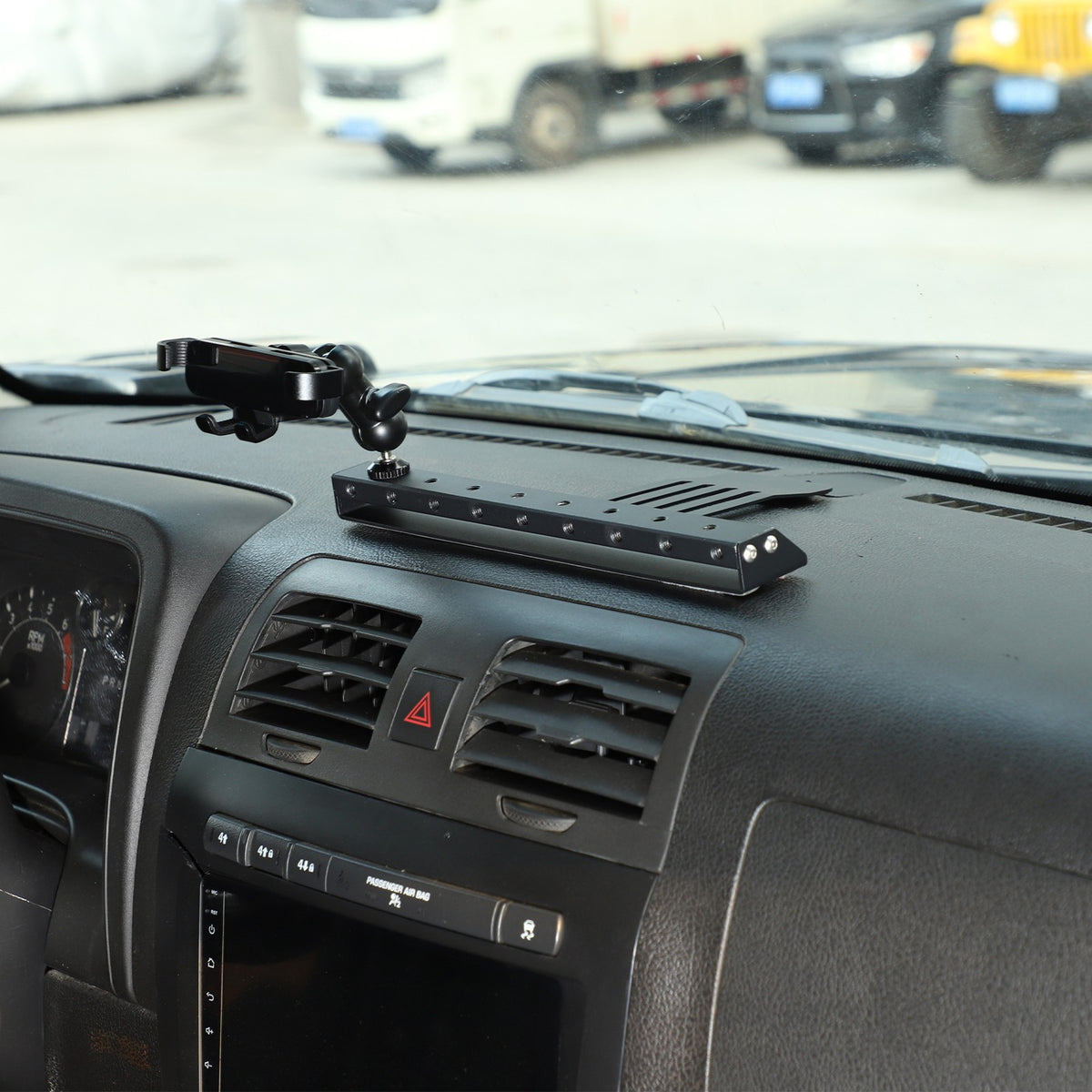 Center Console Multi-Function Phone Mount Bracket For Hummer H3 2005-2009 2