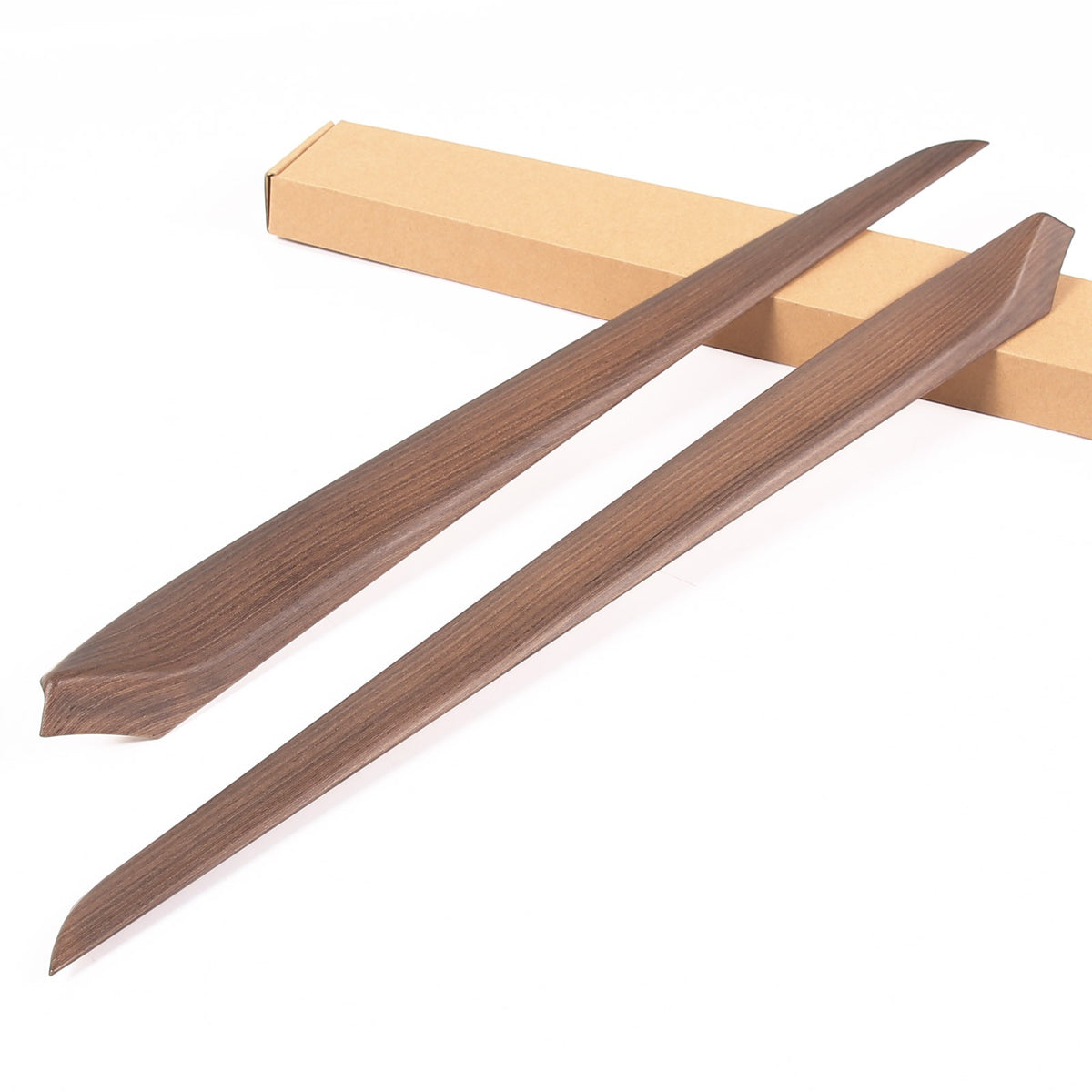 Pear Wood Grain ABS Interior Door Panel Trim For Tesla Model 3/Y 2021-2022 24