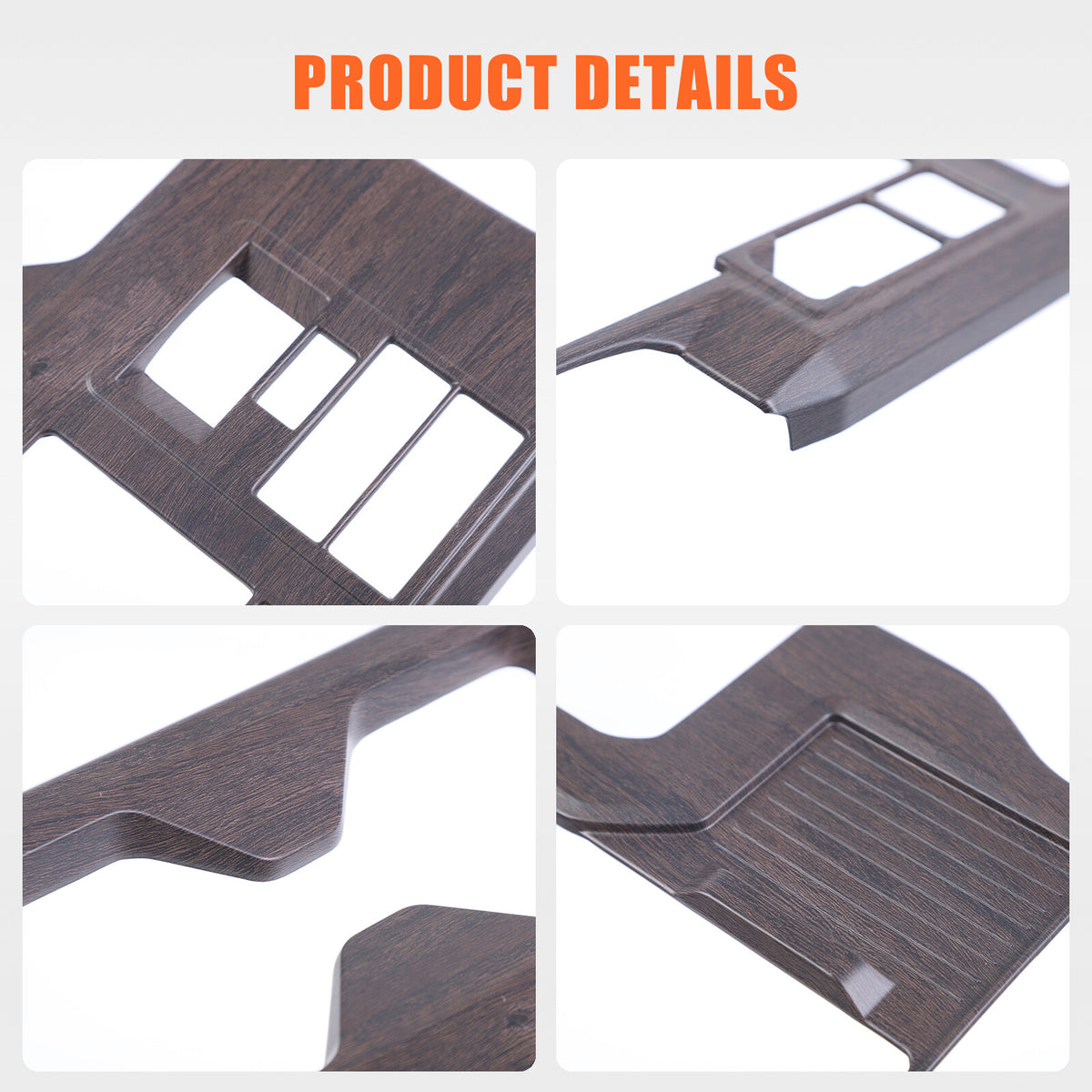 Grain Center Console Gear Shift Panel Trim For Toyota Land Cruiser LC250 24+ US 17