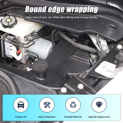 Real Carbon Fiber Front Strut/Shock Tower Cover For Corvette C8 2020-2026 20
