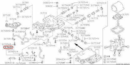 NISSAN OEM SOLENOID ASSEMBLY CONTROL 31940-48X02 3