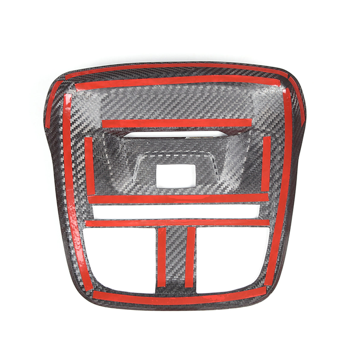 Matte Real Carbon Fiber Reading Light Cover Trim for Toyota 86/Subaru BRZ 22-24 17