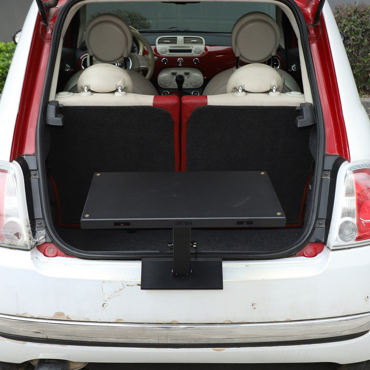 Car Camping Portable Trunk Lock Latch Table For Fiat 500 2009-2015 14