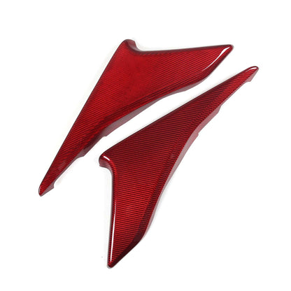 Red Real Carbon Fiber Door Panel Trim for Corvette C8 Z07 Z06 Z51 E-Ray HTC 20+ 11