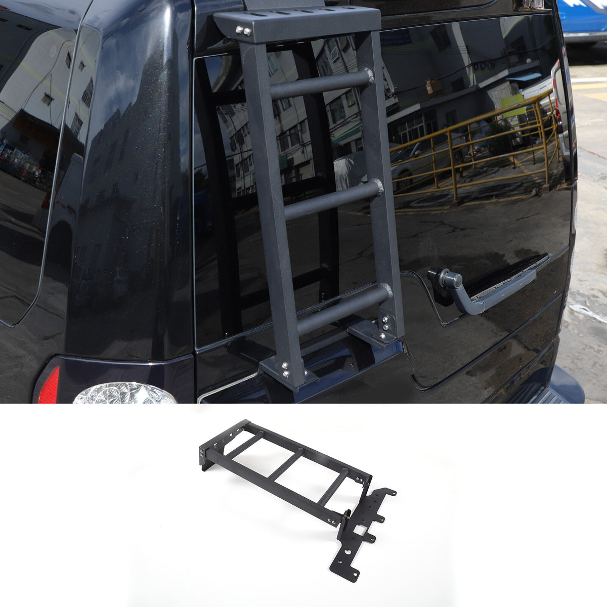 For Land Rover Discovery 3 4 LR3 LR4 L319 Rear Roof Rack Climbing Ladder US 4