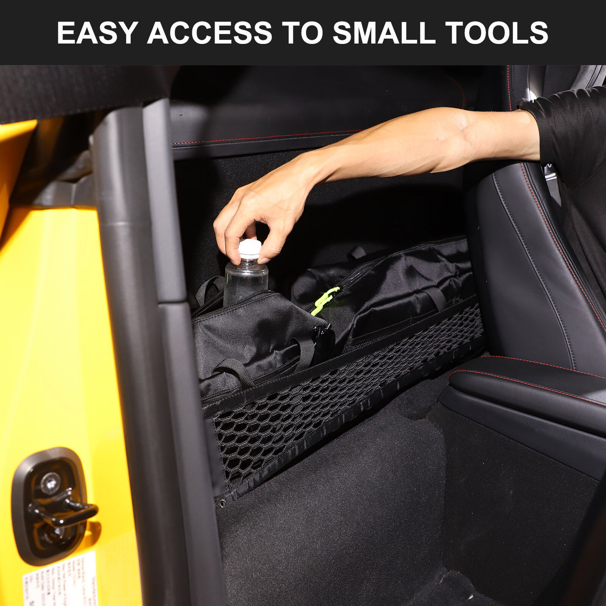 Rear Seat Back Side Organizer Storage Box For Lotus EMIRA 2021-25 9
