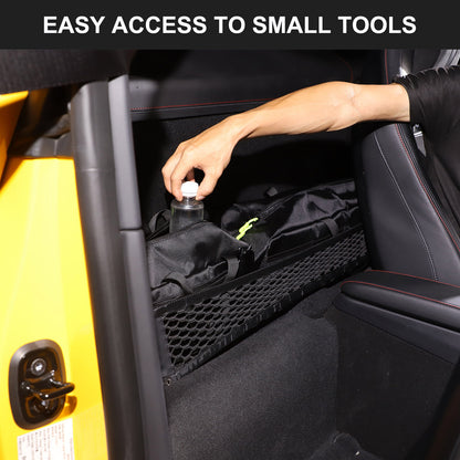 Rear Seat Back Side Organizer Storage Box For Lotus EMIRA 2021-25 9