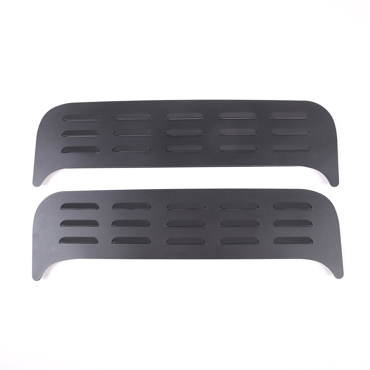 Black Aluminium Alloy Rear Door Window Air Vents Screens For Benz G-class 19-23 5