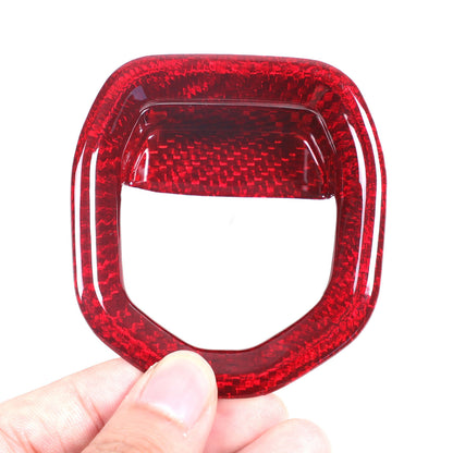 Red Real Carbon Electronic Handbrake Switch Cover Trim for Lotus EMIRA 21-25 21