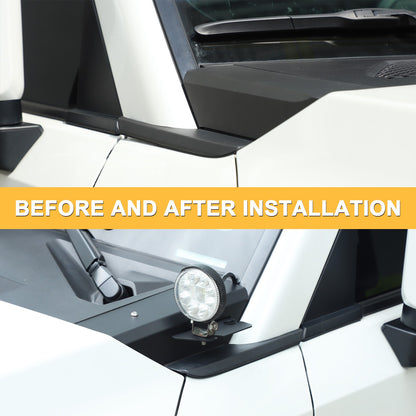 Replace A‑Pillar Lower Spotlight Antenna Bracket For Toyota Prado LC250 2024+ 4