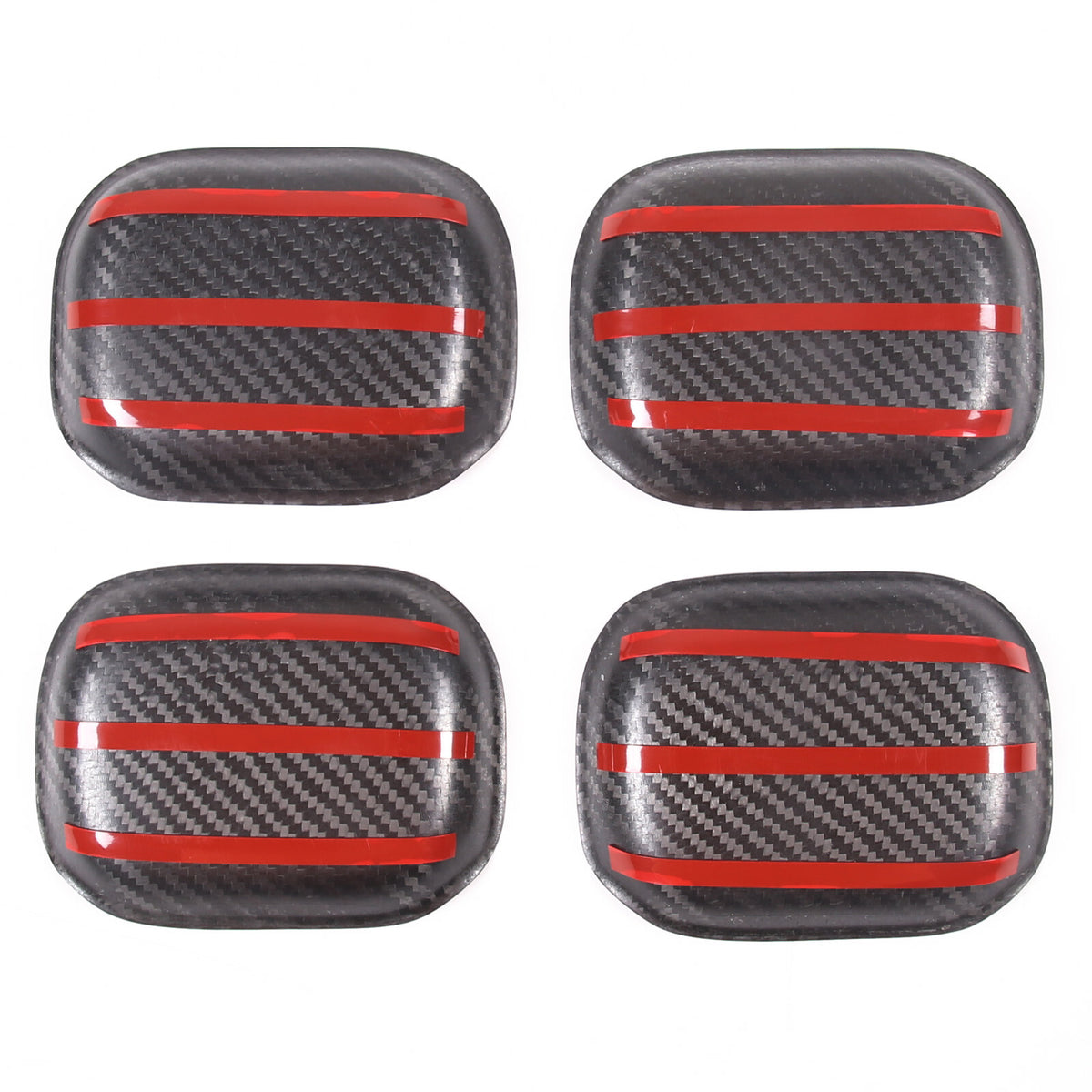 Matte Carbon Fiber Exterior Door Bowl Trim Cover For Mercedes G Class 2004-2018 10