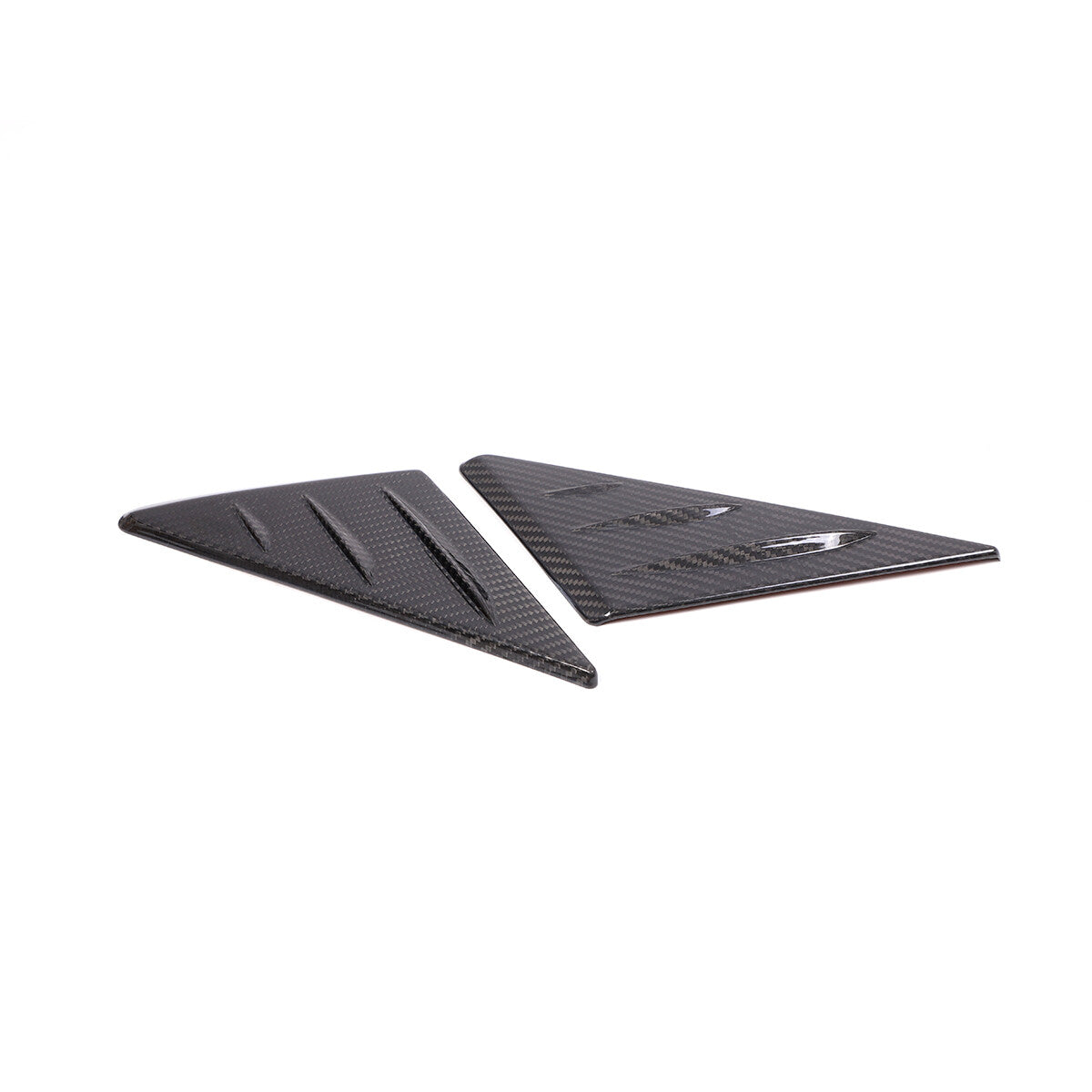 Carbon Fiber Door Triangle A Pillar Cover Trim For BMW 8 Series G14 15 16 19-22 5