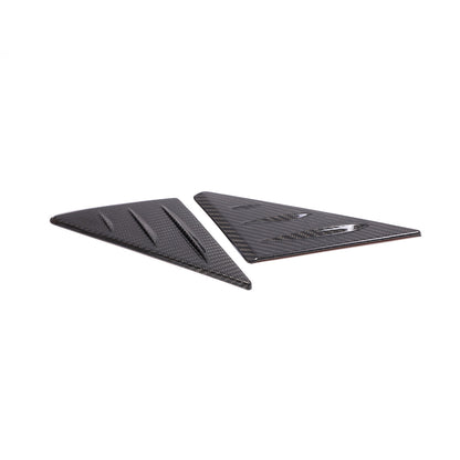 Carbon Fiber Door Triangle A Pillar Cover Trim For BMW 8 Series G14 15 16 19-22 5