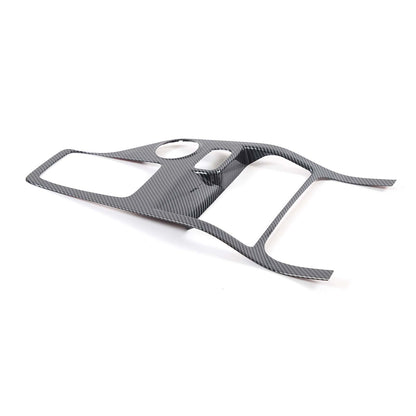 ABS Carbon Fiber Interior Center Console Frame Trim For Ford Ranger 2015-22 6