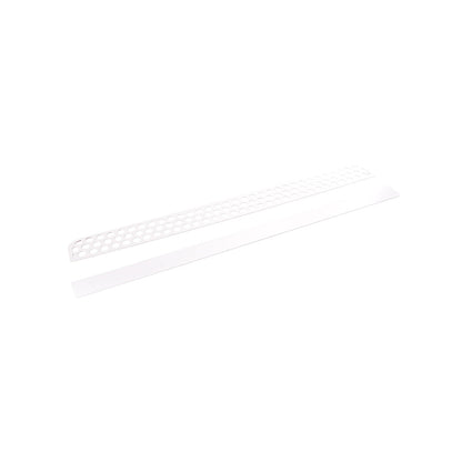 Steel Front Bumper Air Intakes Duct Vent Bezel Cover trim For Hummer H3 2005-09 8