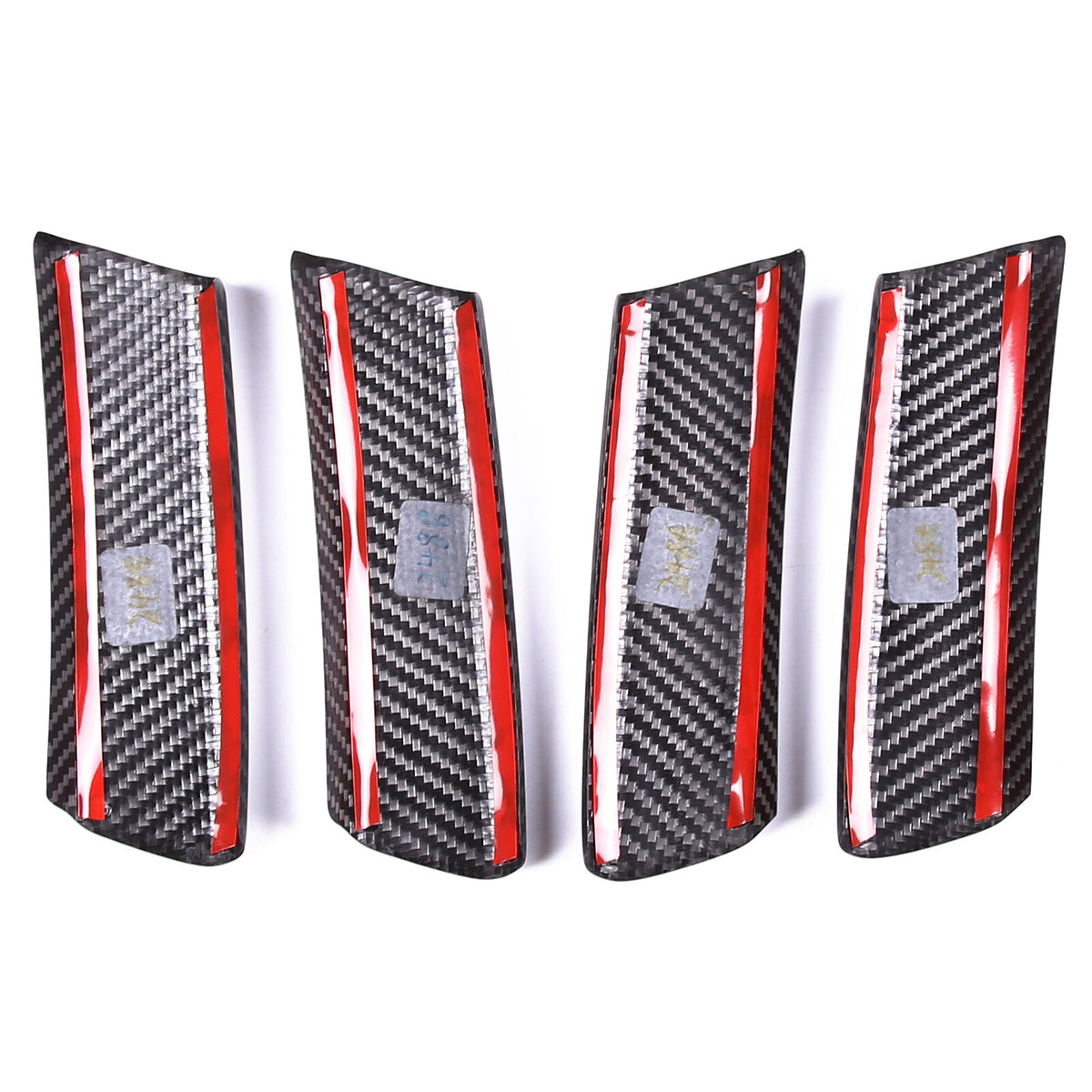 Carbon Fiber Inner Door Armrest Stripe Cover For Mercedes Benz G Class 19-20 12