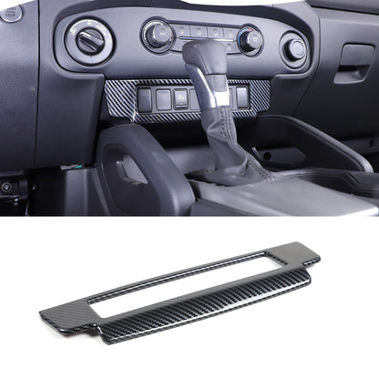 15pcs Carbon Fiber ABS Interior Cover Trim Kit Set For Nissan Frontier 2022-24 14