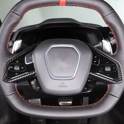 Carbon Fiber ABS Interior Full Decor Cover Trim Kit For Corvette C8 2020-2025 - Styles 6-10 12