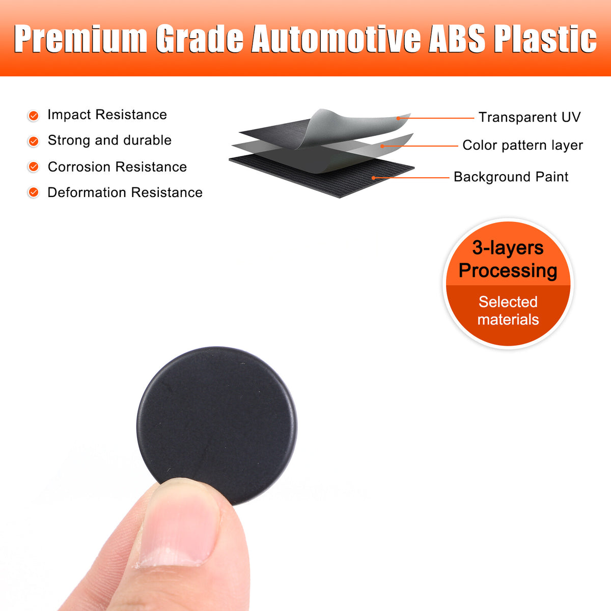 Carbon fiber color Button Gear Panel Cover For Ford Ranger 2015-2021 12