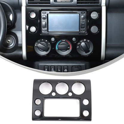 Piano Black ABS Navigation Decorative Panel For Toyota FJ Cruiser 2007-2021 3