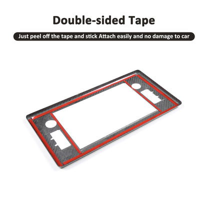 Carbon Fiber Touch Display Navigation Screen Trim For GR86/Subaru BRZ 2022 US 6