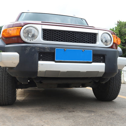 Black Front Mesh Lower Grille Grid Insert Net Screen For Toyota FJ Cruiser 07-21 4