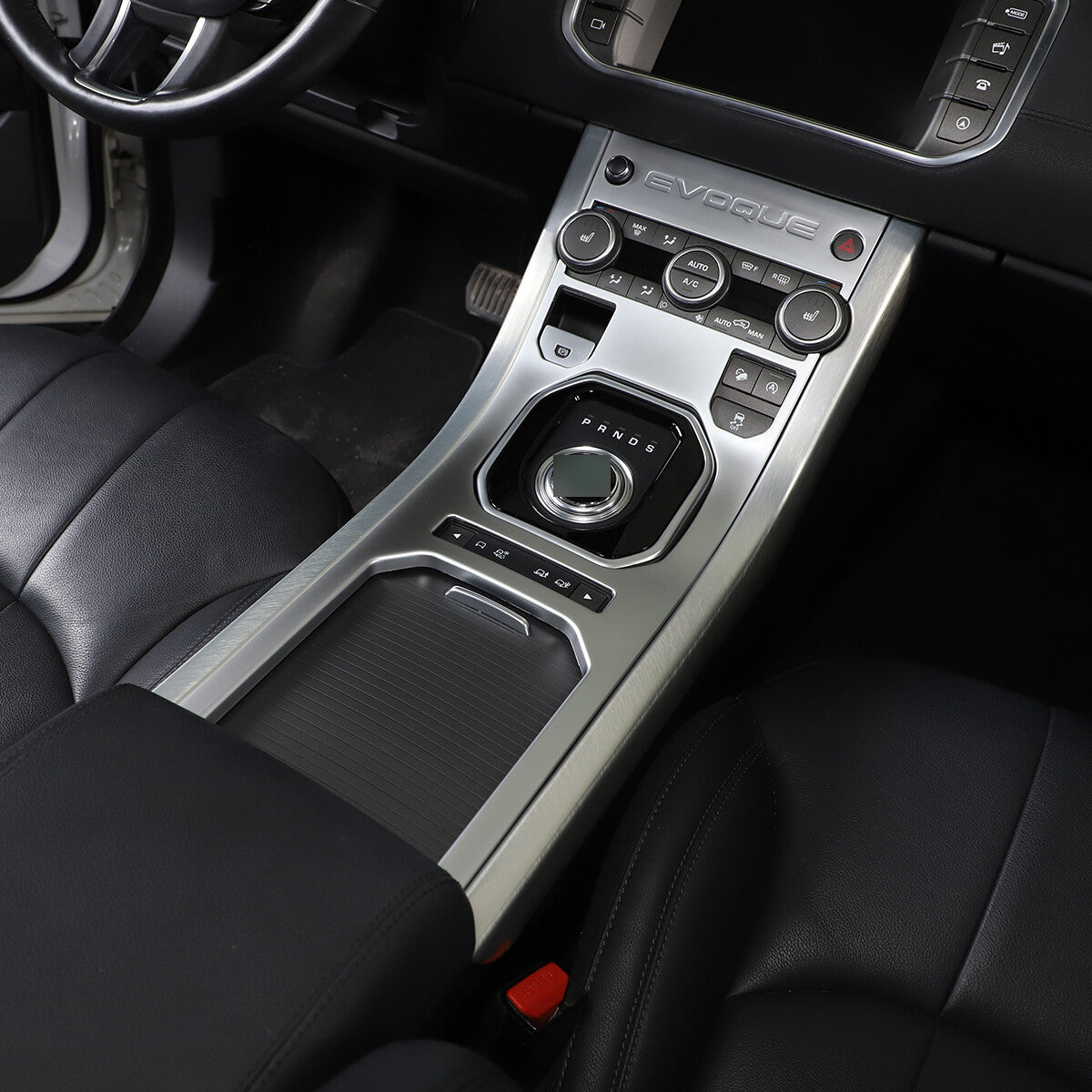 Silver Central Console Gear Shift Panel Cover for Range Rover Evoque 12-18 7