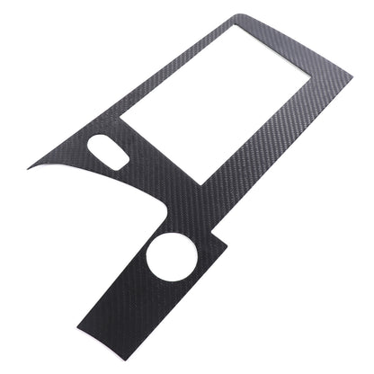 Real Carbon Fiber Dashboard Navigation Srceen Frame Trim For Corvette C8 2020-25 8
