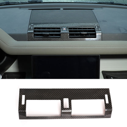 Carbon Fiber Inner Central Control Air Outlet Trim For Land Rover Defender 20-24 1