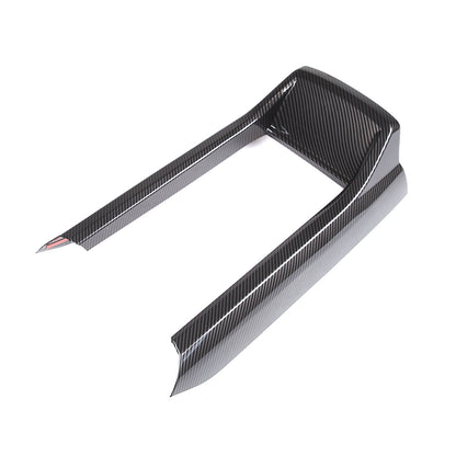 Carbon Fiber Center Console Armrest Box Side Panel Trim for Honda Pilot 16-22 4
