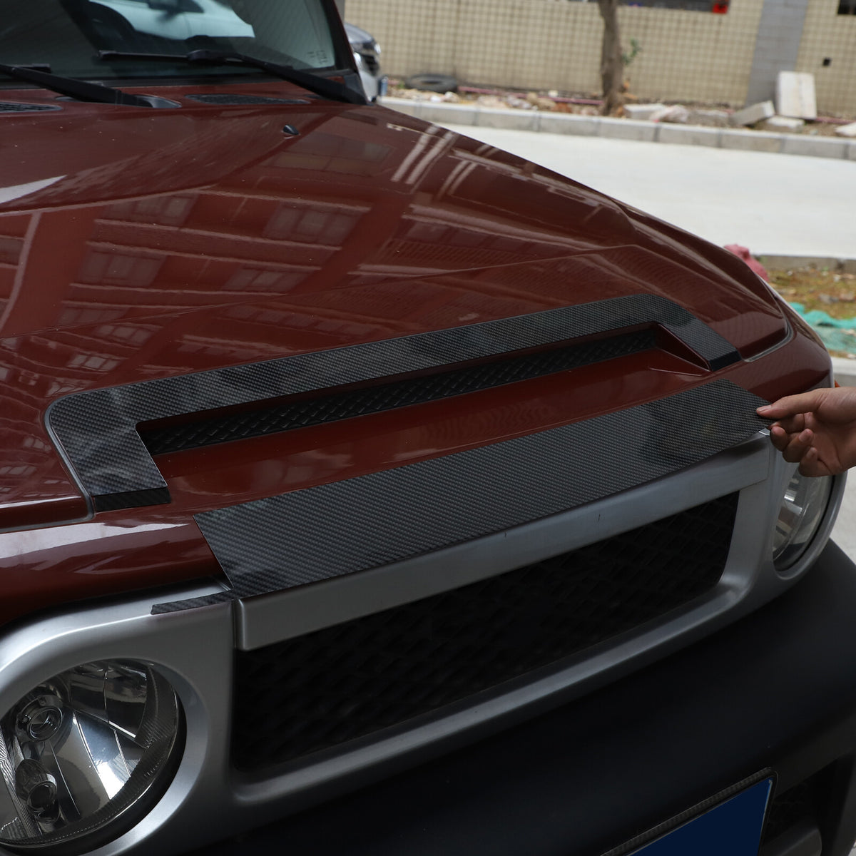 Front Hood Bumper Upper Trim Nose Cover For Toyota FJ Cruiser 2007-21 7
