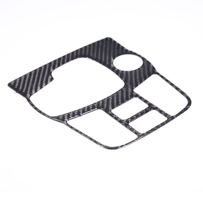 2PCS Carbon Fiber Gear shift Panel Trim Cover Sticker For Jaguar F-TYPE 2013-22 11