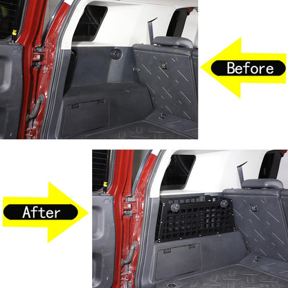 For FJ Cruiser 2007-20 Aluminum Trunk Storage Box Chest Organizer Tray US 10