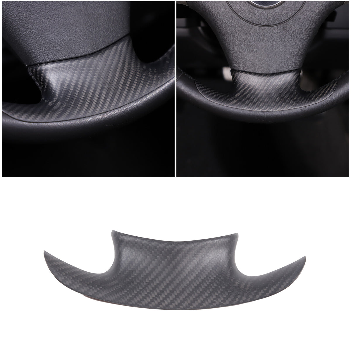 Matte Dry Real Carbon Fiber Center Console Trim Cover For Corvette C6 2005-13 57