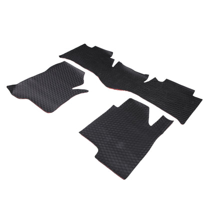 Red Car Floor Mats Liner Cargo Carpets Foot Pads For Hummer H2 2003-2007 13