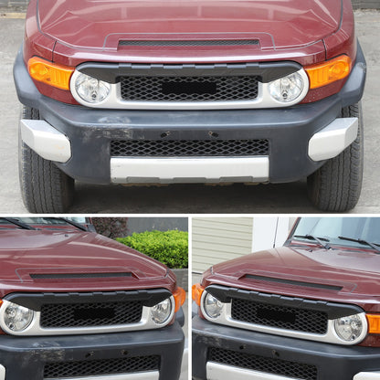 Matte Black ABS Front Grille Headlight Trim For Toyota FJ Cruiser 2007-2021 US 8
