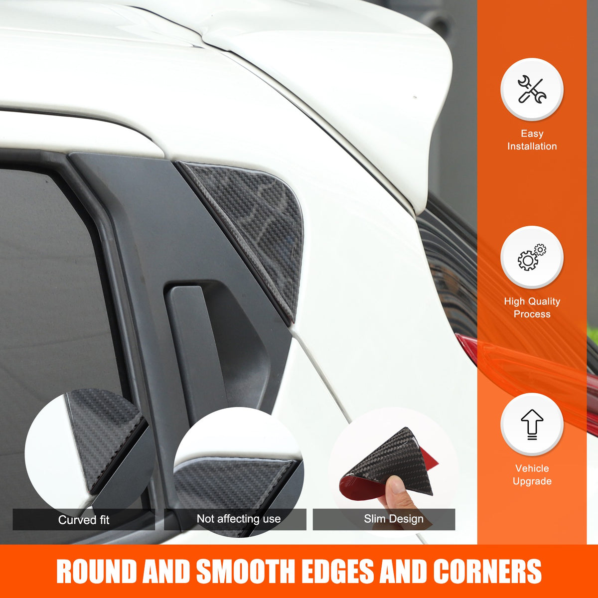 Soft Carbon Fiber Interior Center Console trim Sticker For Nissan Juke 2011-2019 200