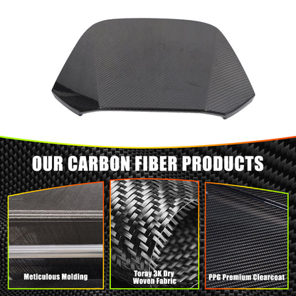 Real Carbon Fiber Center Dashboard Upper Cover Trim For Subaru WRX STI VB 22-24 21